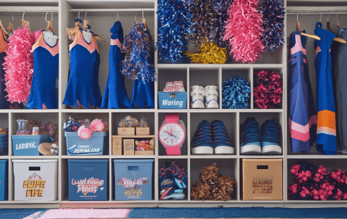 Richtige Lagerung: Cheerleading Zubehör schützen!